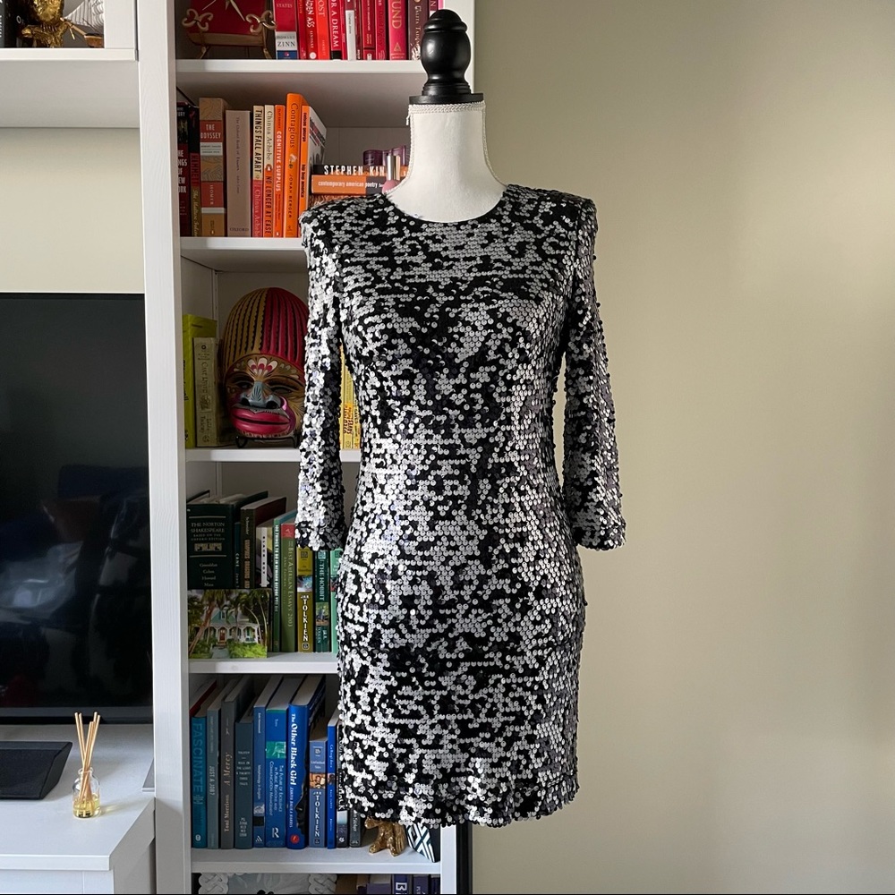 French Connection Sequin Mini Dress